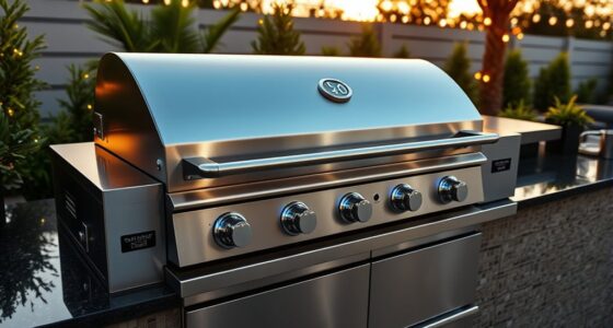 luxury outdoor grilling options