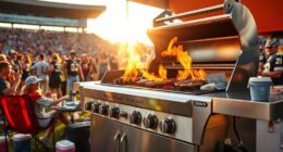 luxury tailgate grill selection