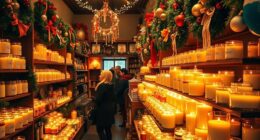 manage holiday candle sales