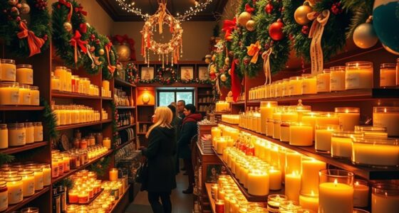 manage holiday candle sales