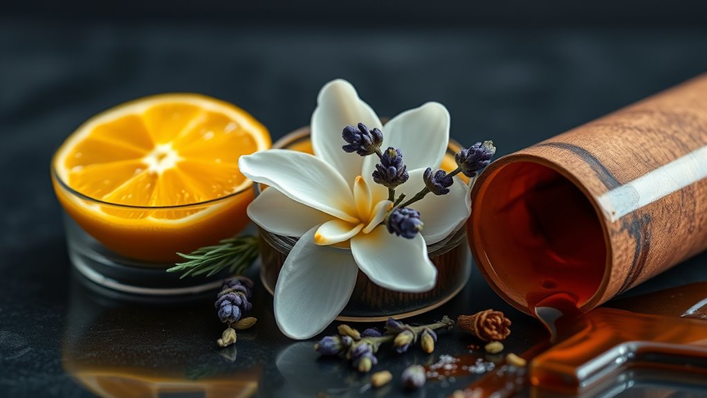 middle notes define fragrance character