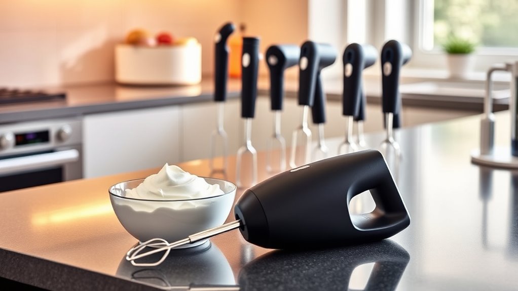 mixer features and ergonomics