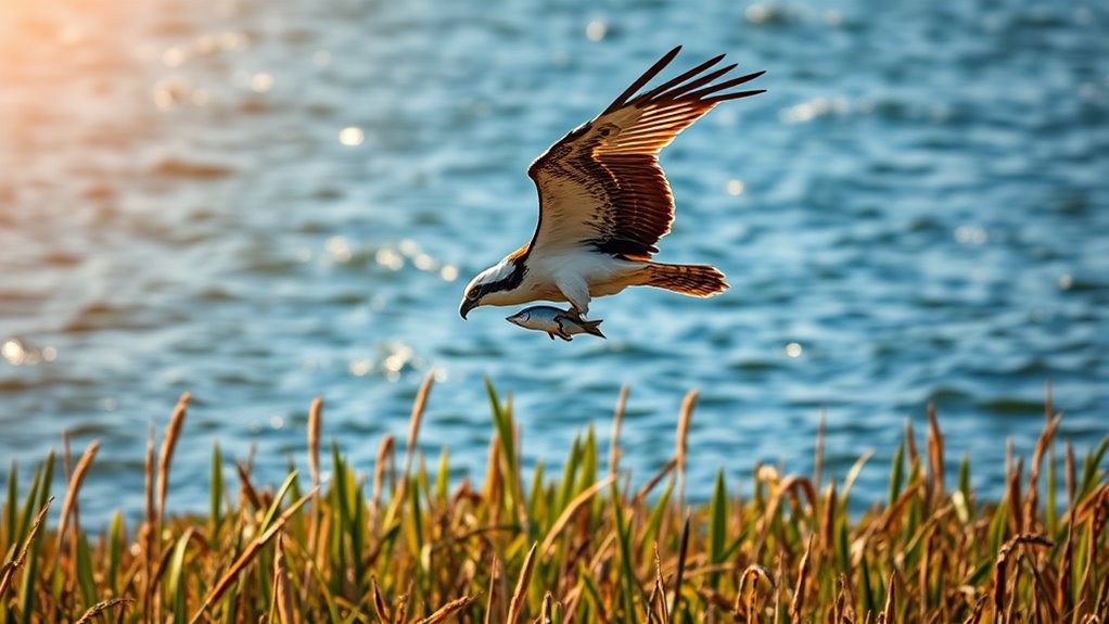 osprey habitat and behavior adaptations
