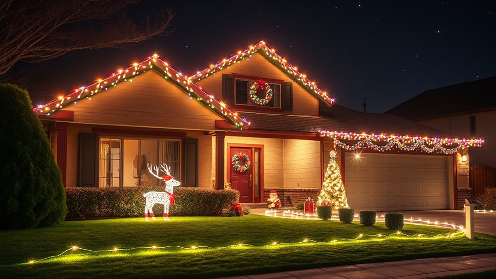 outdoor holiday lighting ideas