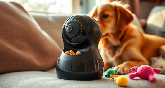 pet camera treat dispensers