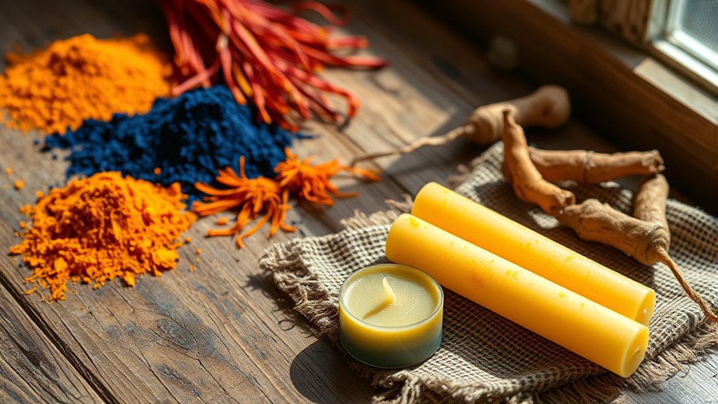 plant extraction for eco dyes