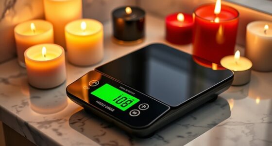 precise digital candle scales