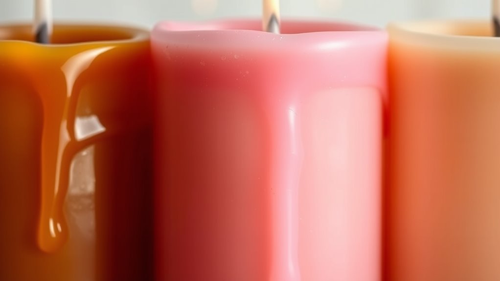 proper candle color preservation