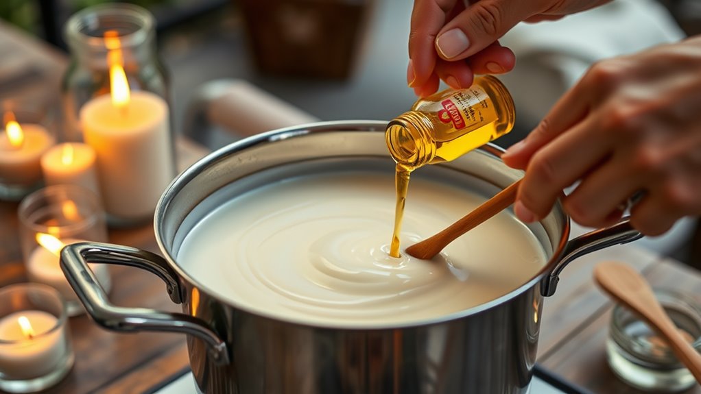 proper wax melting techniques