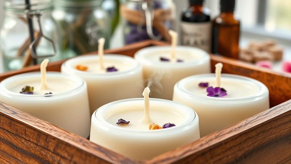 proper wick adhesion and trimming