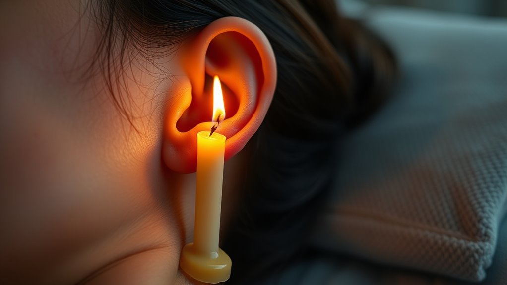 questionable ear candling benefits