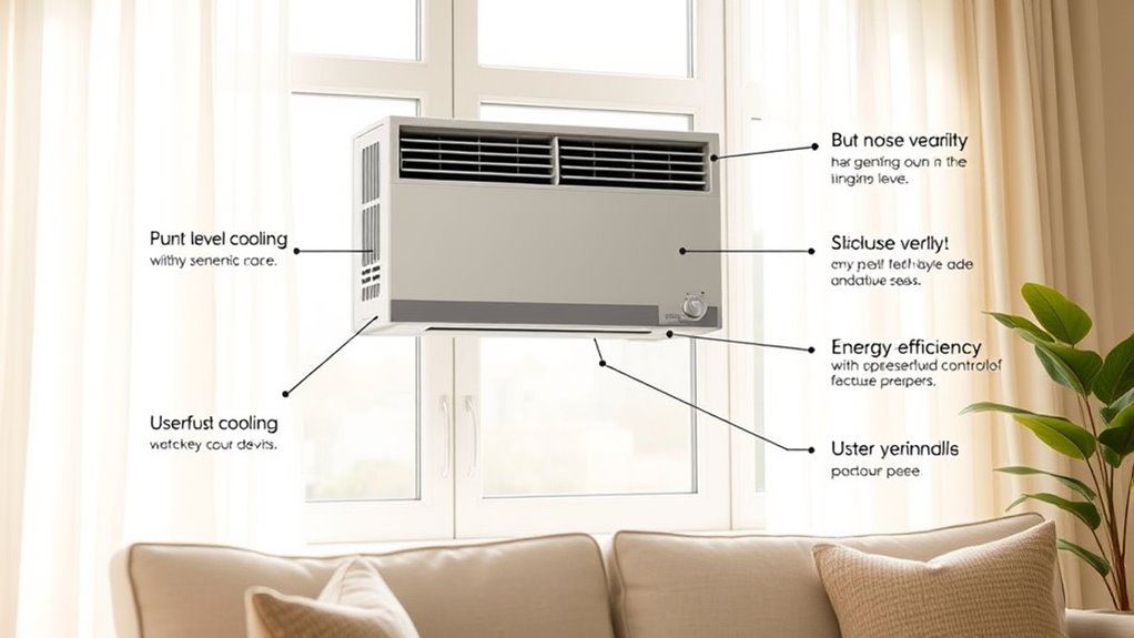 quiet energy efficient window ac