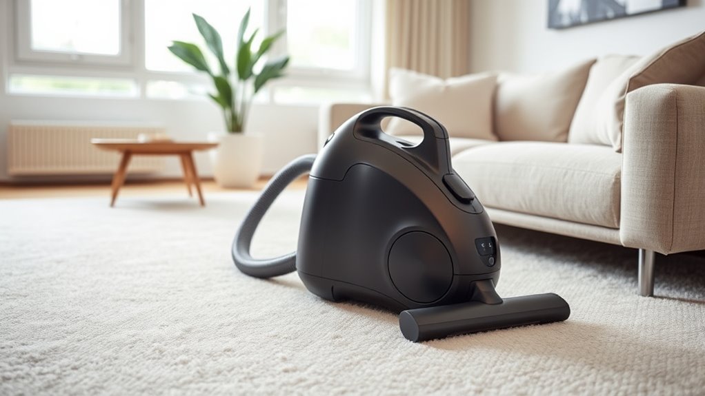 quiet powerful compact vacuum
