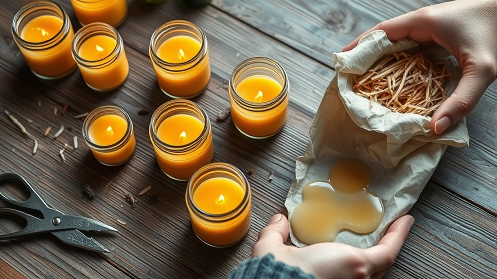 recycle candle components responsibly