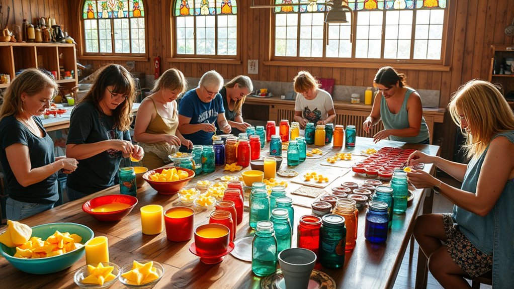 reusing wax for crafts