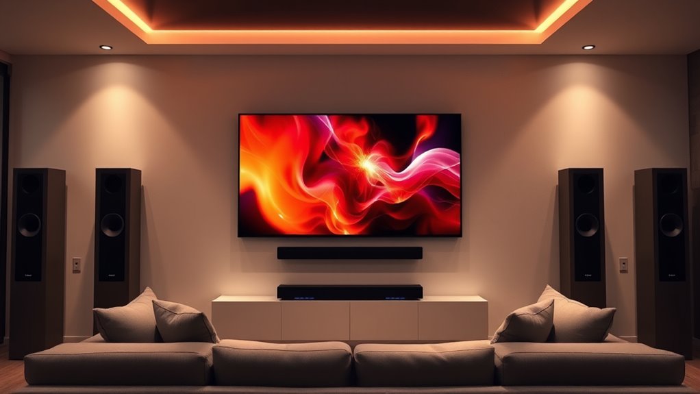 room size connectivity audio formats installation