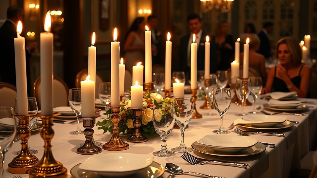 safe and elegant candle lighting