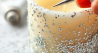 safe candle embellishment tips