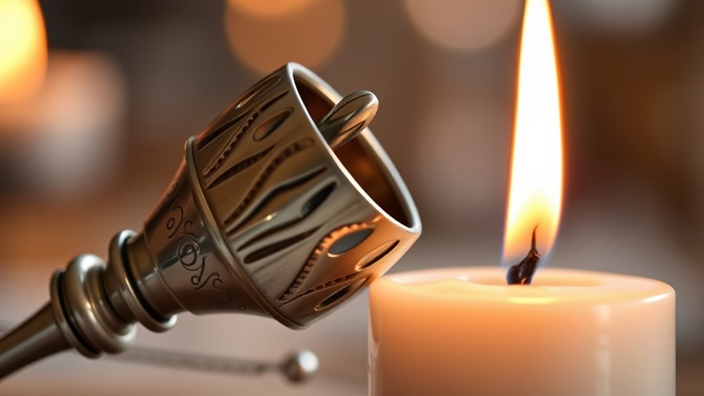 safe candle extinguishing methods