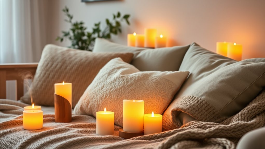safe cozy candle alternatives