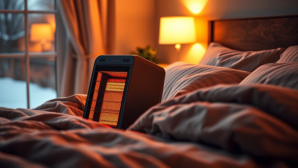 safe efficient bedroom heaters