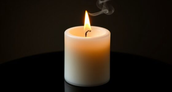 safe even candle burning