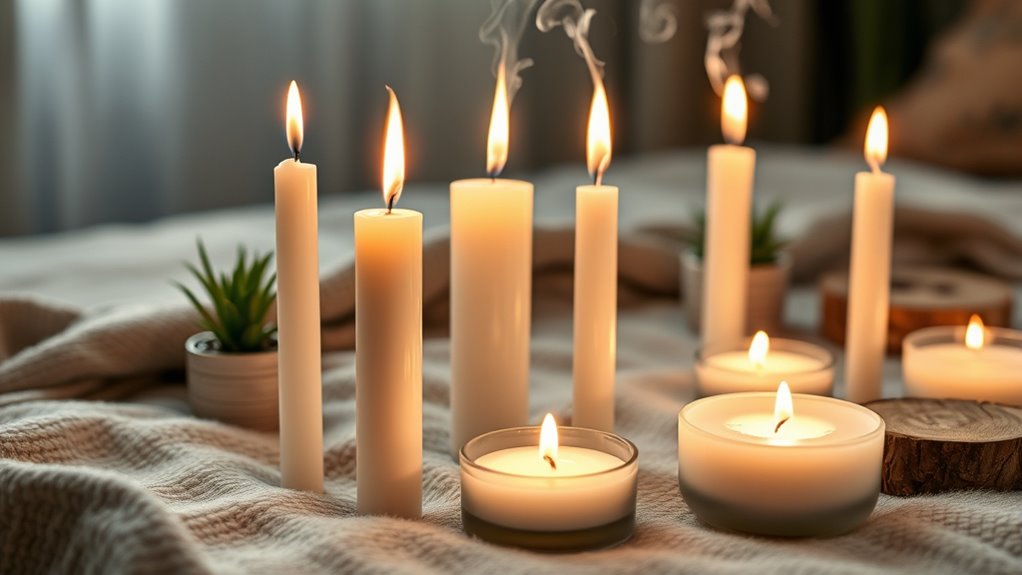 safer candle indoor air