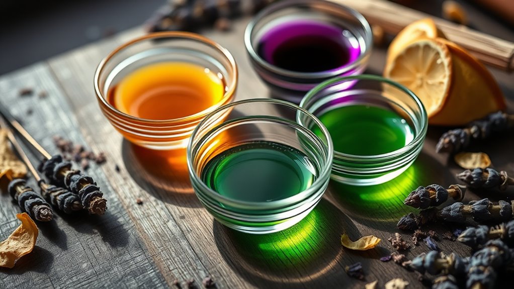 scent layering and harmony