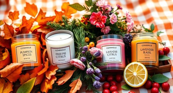 seasonal candle fragrance guide