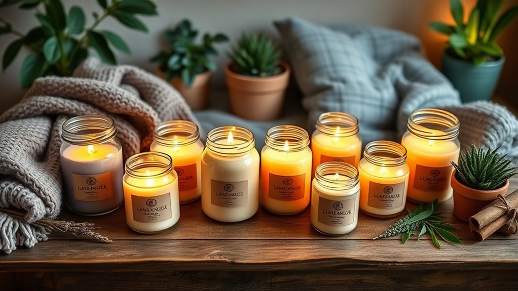 selecting room specific candle fragrances