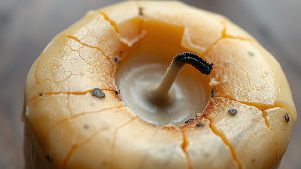 signs of candle spoilage