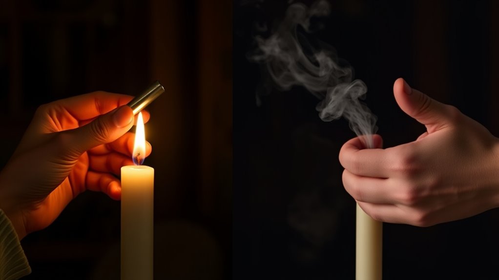 snuffing preserves flame stability