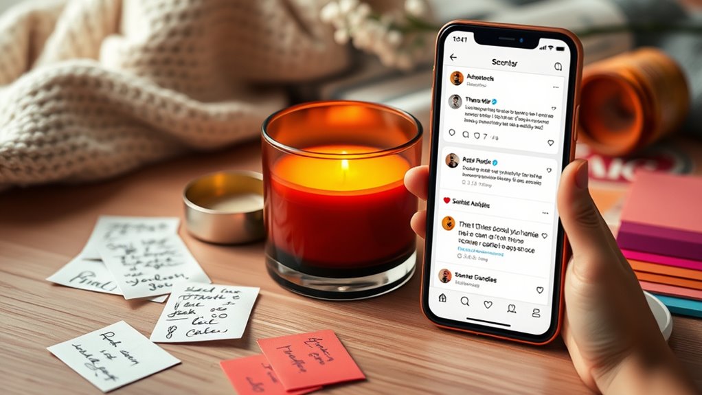 social media guides scent trends