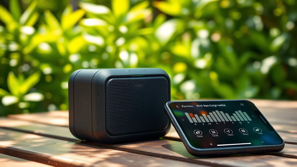 sound quality and portability