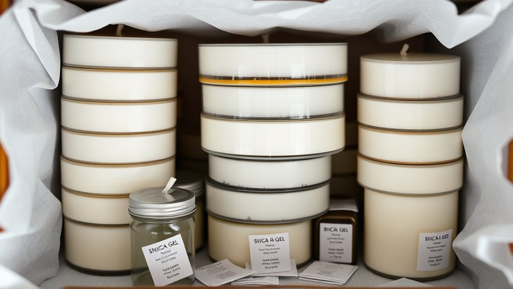 store candles properly indoors