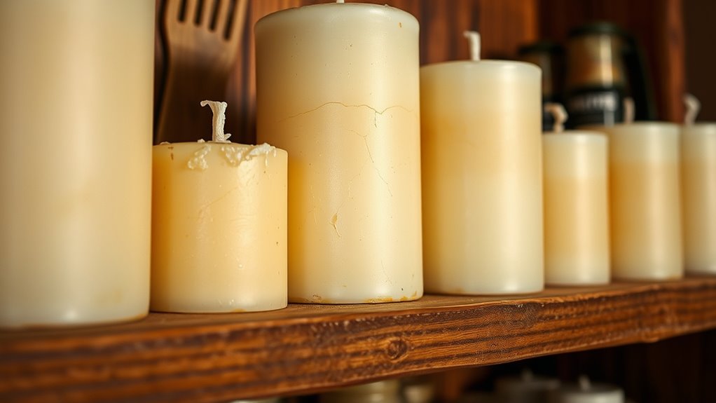store candles properly to preserve