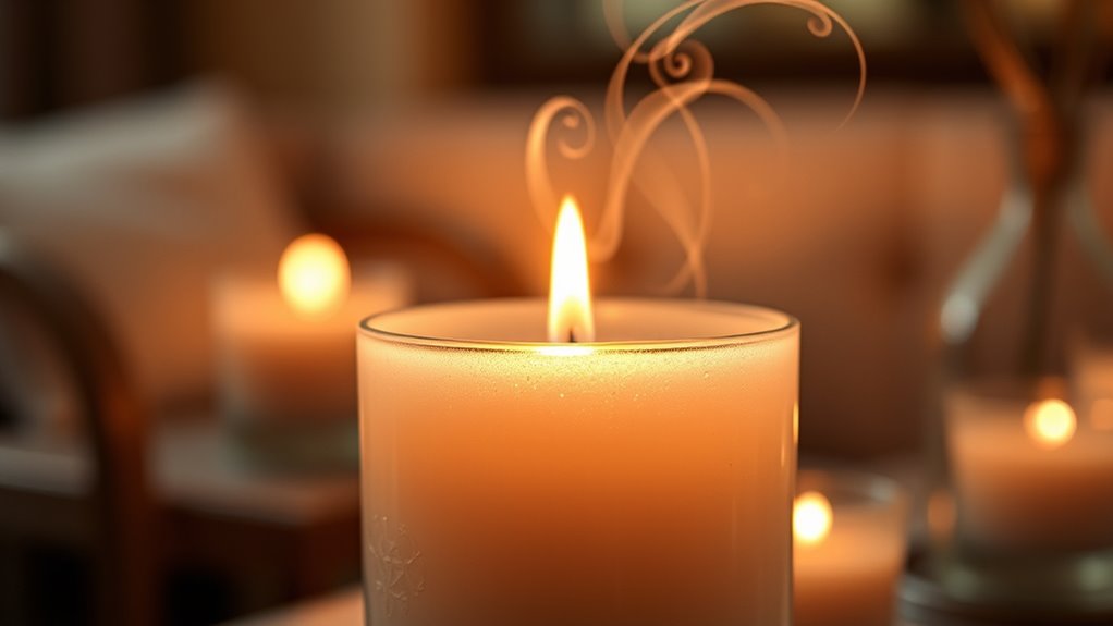 test candle scent dispersion