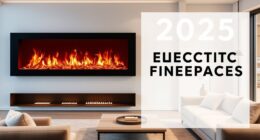 top 15 stylish electric fireplaces