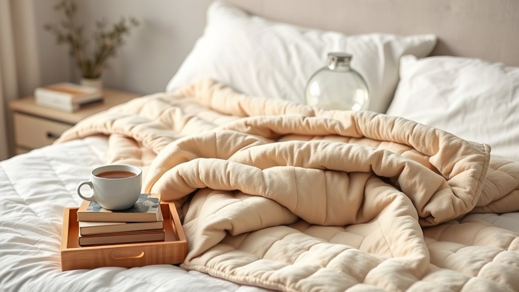 top anxiety relief weighted blankets