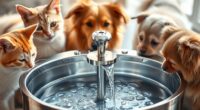 top automatic pet water fountains