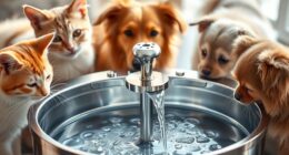 top automatic pet water fountains