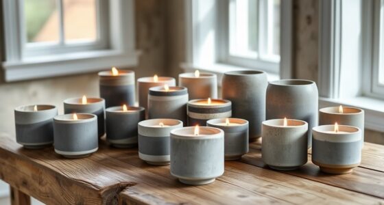 top concrete candle jar ideas