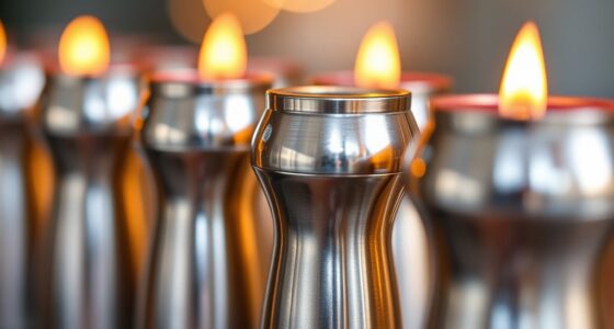 top crack resistant candle holders