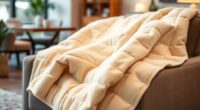 top dual zone heated throw blankets