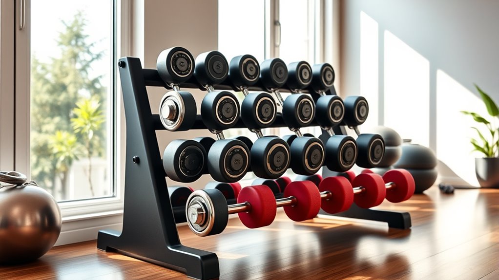 top dumbbells for home gym