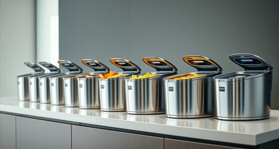 top electric kitchen compost bins