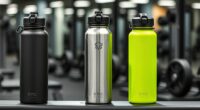 top gym reusable water bottles