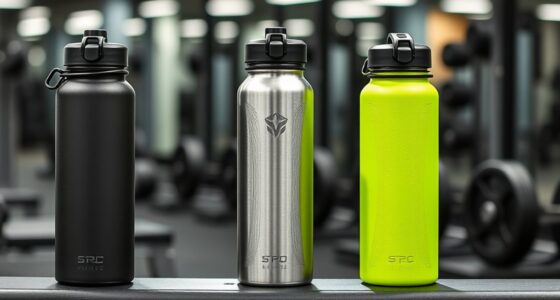 top gym reusable water bottles