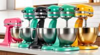 top kitchenaid mixer colors