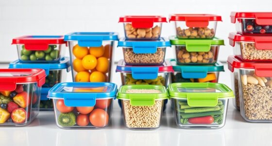 top locking food storage